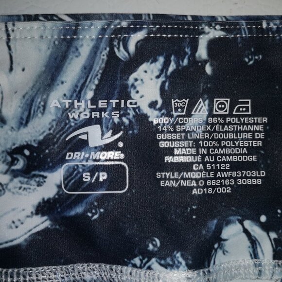 Athletic Works Dri - More Ladies Capri Length Leggings - Picture 3 of 6